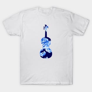 Floral Violin T-Shirt